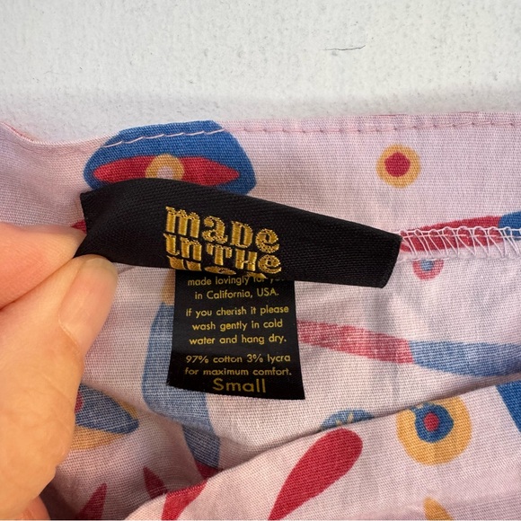 Nooworks Overalls in Scorpion Print Pink size Small - Picture 6 of 10